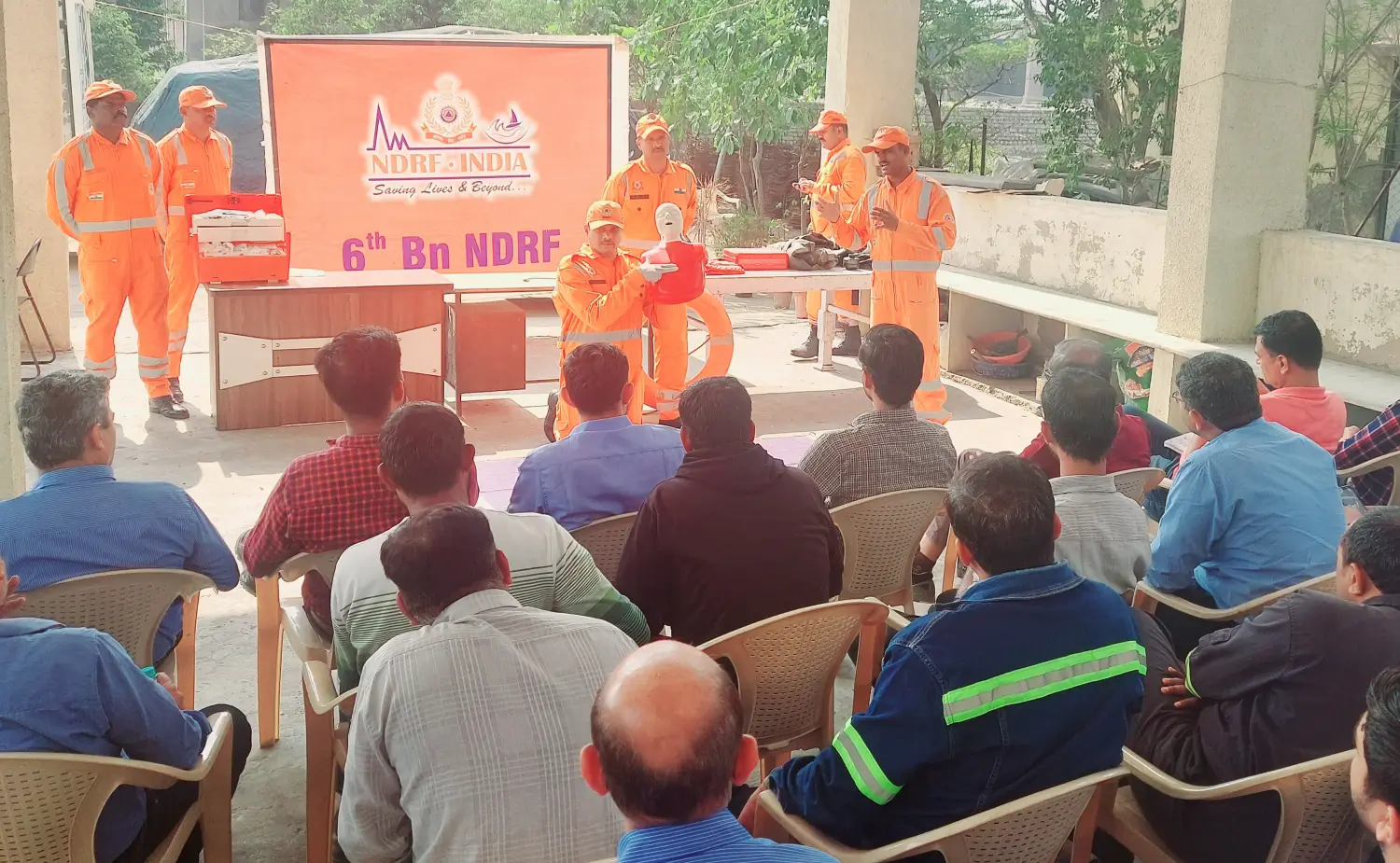 Awareness cum Training by NDRF